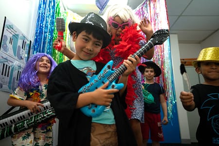 CU jumping rockstars guitar