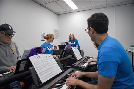 Group w Sharon at back