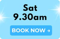 Book class Saturday at 9.30am