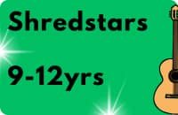 Shredstars 9-12 years Group Guitar Class